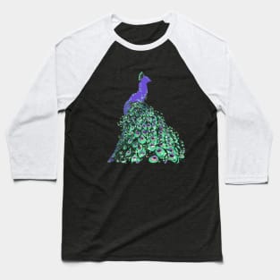 Peacock Baseball T-Shirt